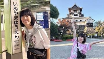 週末旅【 神田愛花 】犬山城＆木曽川で絶景＆グルメ堪能〝信長・秀吉・家康の全員が手にしたお城〟天守閣からご満悦