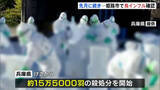 「兵庫・姫路市で鳥インフルエンザ 去年12月に続き2例目　全国では今シーズン14例目」の画像1