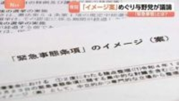 改憲議論が進む「緊急事態条項」とは…“緊急時の国会議員の任期延長”など柱のイメージ案　衆院・憲法審査会で与野党が意見