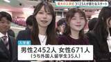 「東京大学が入学式 新入生3123人が新たなスタート 「まさに水が湧き出る原点となることを期待」藤井輝夫総長」の画像1