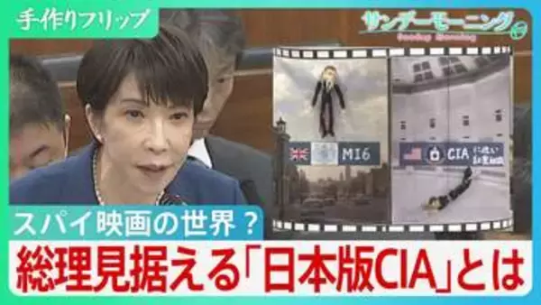 スパイ映画の世界？「国家情報局」設置の先に高市総理が見据えるは「日本版CIA」 国民監視の歯止めに必要なものとは【サンデーモーニング】
