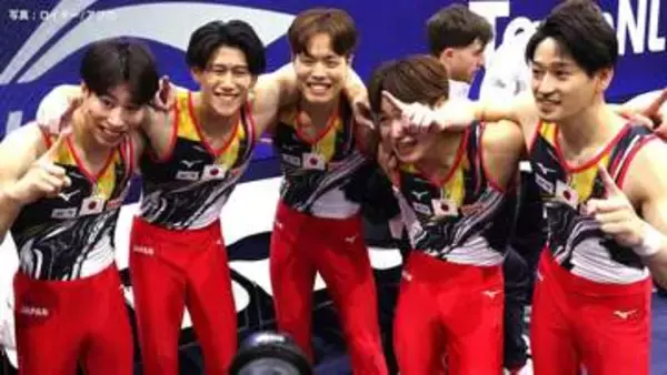 体操男子 28年ロス五輪出場枠獲得！逆転で世界選手権連覇 岡＆橋本のエースが牽引 前田・川上も大技決める【体操】