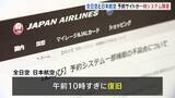 「全日空と日本航空の予約サイトが一時システム障害　午前10時すぎに復旧」の画像1
