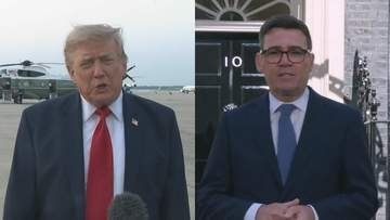 米・トランプ大統領が英・バーナム新首相と電話会談　「大きな課題が待ち受けているが必ずやり遂げられるだろう。アメリカも支援する」