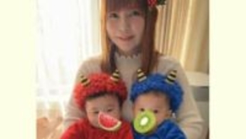【 中川翔子 】節分迎えて双子が子鬼に「来年はママも鬼になりたいな」　フォロワー反響〝かわいい〟渋滞