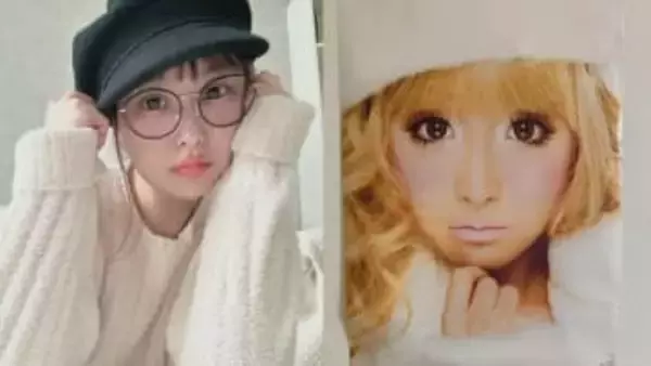 【 鈴木奈々 】「ギャル時代の私だよー」大好きな祖母宅でかつての自分と2ショット「ばぁちゃん家に行ってきたよー」