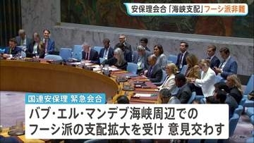 サウジアラビアが一部原油の出荷取りやめを通知　フーシ派の海峡支配めぐり国連安保理が緊急会合