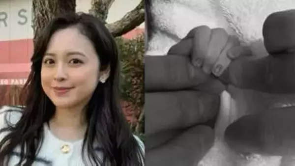 【 久慈暁子 】　第一子出産を報告「柔らかな春の日差しに包まれた日。無事出産いたしました」　モノクロの手繋ぎ写真に祝福の嵐