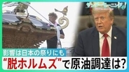 「海峡の守護者に」ホルムズ海峡めぐるトランプ氏“二転三転”で混乱続く…影響は日本の祭りにも　“脱ホルムズ”で原油調達もコスト高の壁【サンデーモーニング】