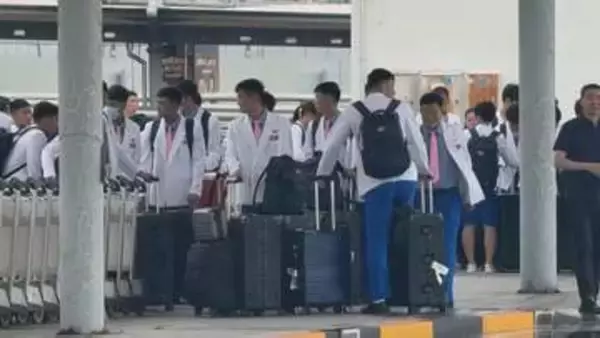 アジア大会愛知 北朝鮮体育相や五輪委書記長が経由地の北京着 問いかけ応じず