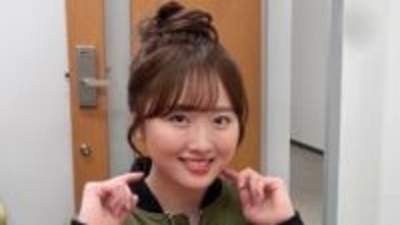 【 本田望結 】　鏡に映る自分と向き合い　「私は何人いるでしょう！」　フォロワーに問いかけ