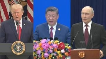 トランプ大統領　米中ロ首脳会談の開催に前向きな姿勢を示す　主題は“核軍縮”と主張　ウクライナ情勢も協議の考え