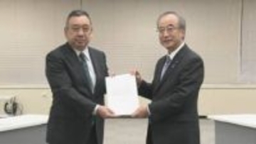 花角新潟県知事が原子力規制庁を訪問　柏崎刈羽原発再稼働に向けて理解求める