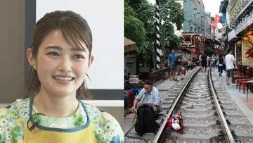 【 井上咲楽 】　ベトナム旅の思い出写真を大公開　「行きたかった食器屋さんでたくさん買いました！」　現地デザートや賑やかな線路沿いの街並みも紹介