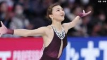 坂本花織、インタビュー中にメダル確定「よかった、滑り込み～」連夜の涙に「もう枯れそうなくらい泣いてるんで」