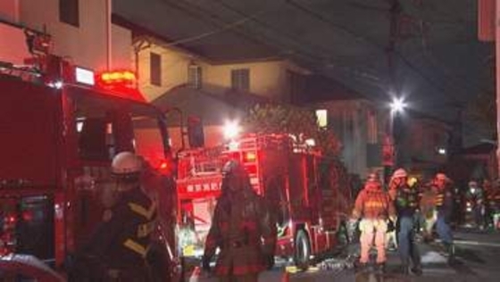 東京・杉並区下井草の住宅で火事 女性1人死亡 警視庁
