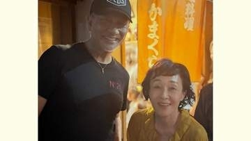 VIVANT・櫻井司令役【 キムラ緑子 】中井貴一〝行こ！〟の一言で希望叶う　故郷淡路島に二人芝居で凱旋
