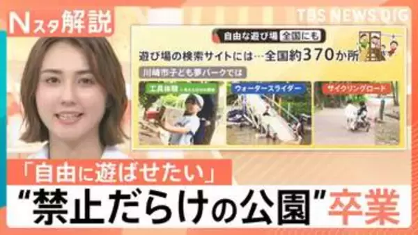 ボール遊びもNG“危険・迷惑”で公園は「禁止」だらけ… 一方、子どもが自由に遊べる施設も続々登場【Nスタ解説】