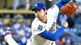 「大谷翔平、7回8K無失点で3勝目の権利　防御率0.82でメジャートップ　今季4度目“投手専念”で圧巻投球　打線は2者連続弾など4得点で援護」の画像1