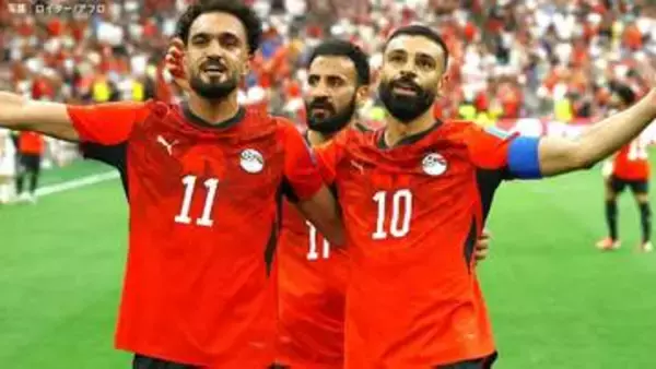 エジプトが逆転で歴史的W杯初勝利！エース・サラーの勝ち越し弾でニュージーランド撃破、グループ首位浮上【北中米W杯】