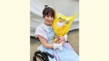【 車椅子アイドル・猪狩ともか 】今月4日の強風に「自分の事故を思い出し」看板崩落の事故に心痛める　2018年4月に強風の事故で下半身不随に【 仮面女子 】