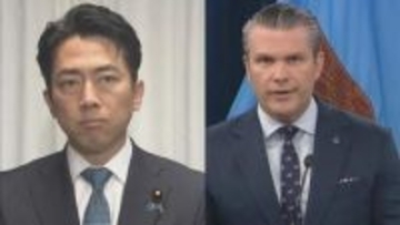 中東情勢・ホルムズ海峡めぐり、日米防衛トップが電話会談　小泉大臣「アメリカを含む関係国ともよく意思疎通していきたい」