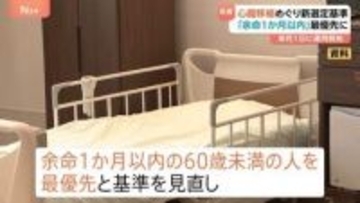 心臓移植が「余命1か月以内・60歳未満を最優先」に　4月から新制度　これまでの「待機期間が長い順」見直しで待機中の死亡減らすねらい　日本循環器学会