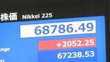 「日経平均株価 一時2000円超の上昇　東証株価指数＝TOPIXも取引時間中では初の4000ポイント超で最高値更新　「過熱感を意識している投資家も」市場関係者」の画像1