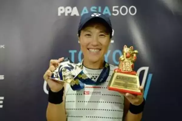 地元・日本で金メダルの快挙　藤原⾥華が大逆転で日本人初の2勝目「あんな勝ち方できなかった」【ピックルボール東京OP】