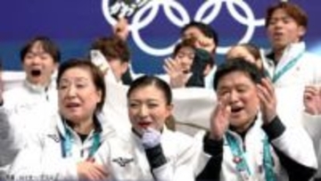 フィギュア団体、坂本花織「金を取るっていうのを4年前から話し合ってきた」日本は首位米国と僅差の2位発進