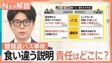「「食い違う説明」と「責任の所在」…磐越道バス事故　バス会社・学校側の両者の会見からみえること【Nスタ解説】」の画像1