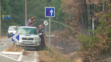 消防士足りず地元住民らが自ら消火活動… フランス南西部で続く山火事 火元の街は180軒以上が焼失　今夏4度目の熱波襲来でさらなる拡大の懸念も