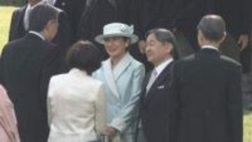 【速報】春の園遊会始まる　引退表明“りくりゅう”も　メダリスト多数出席　天皇皇后両陛下主催