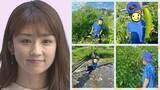 「【 小倉優子 】　子どもたちと畑で収穫体験　「帰りたくない」と大はしゃぎ 日焼け対策の〝怪しい姿〟も話題に」の画像1