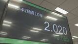 「長期金利　一時2.02％に　日銀利上げでおよそ26年4か月ぶりの水準に」の画像1