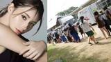 「【 熊本地震 】ダレノガレ明美さん　8日に被災地支援で炊き出し「ノンストップで700食」　盗難被害で支援受けた梨農家さん「お返ししたい」と参加」の画像1