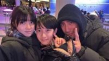 【市川團十郎】　麗禾さん・勸玄さんと“夢の国”へ　成田山での豆まきからディズニーを満喫する親子ショットに反響