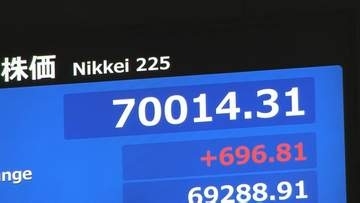 【速報】日経平均 史上初の7万円突破　米イランの戦闘終結に向けた合意受け