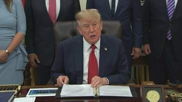 トランプ大統領　デンマーク自治領のグリーンランドめぐり「安全保障の管理権得る」　新たな合意締結と表明