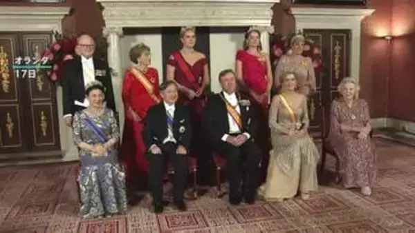 天皇皇后両陛下がオランダで晩餐会出席　戦時中の日蘭関係に触れ平和への思い述べられる　サッカーW杯には「ピースフルな結果にほっとしました」