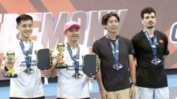 ピックルボールの三好健太、吉冨愛子夫妻がそろって銀メダル　7月には東京でアジアツアー開催【北京オープン】