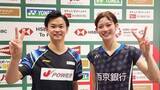 「バド・渡辺勇大＆田口真彩が1回戦突破　初出場の田口は「緊張もありましたけど、良い部分出せたかな」【ジャパンOP】」の画像1