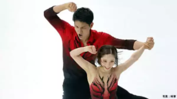 “りくりゅう”が貫禄の84.91点で首位発進 ！ 三浦が左肩脱臼も「悪化せず良かった」“ゆなすみ”2位で五輪代表入り前進