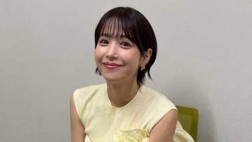 【鷲見玲奈】髪の毛「バサッと」カットを報告　「伸ばしたいけど切りたい！不思議ね」