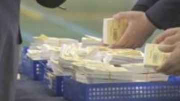 くじ引き当選の茨城県神栖市長選　全票を再点検するも票数は変わらず