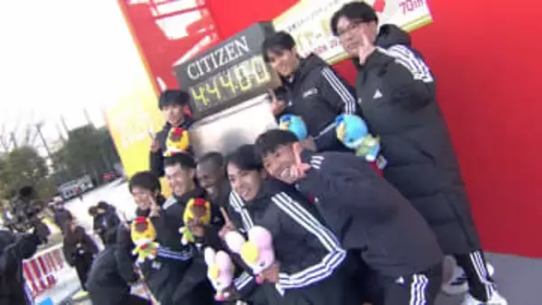 大会新でニューイヤー初VのGMO、アンカー鶴川正也「本当に最高の景色」区間新の太田蒼生「勢いに乗って楽しく走れた」