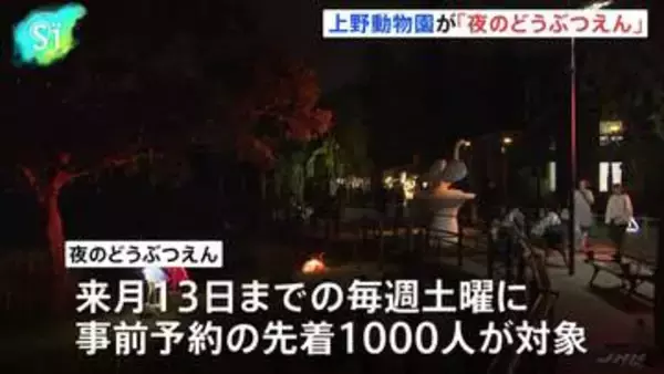 15年ぶり“パンダ不在”の上野動物園で「夜のどうぶつえん」　内容拡充し新たな魅力発信に注力　東京都