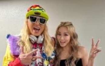 【 倖田來未 】 「誕生日の楽屋裏ではたくさんの方とお会いできました♥」　DJ KOOさんと２ショット　「スタッフ、友達、家族みんなで最高の誕生日でした！」