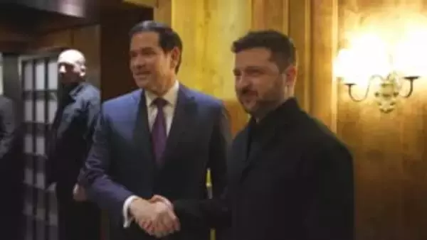 ゼレンスキー大統領がルビオ米国務長官と会談　17日の3者協議に向け　「実りのあるものとなること重要」