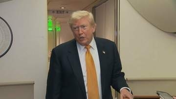 トランプ大統領「イランに停戦は終わったと伝えた」 SNSに投稿